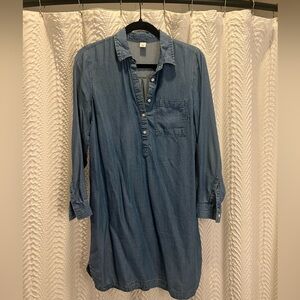 Old Navy mock denim dress